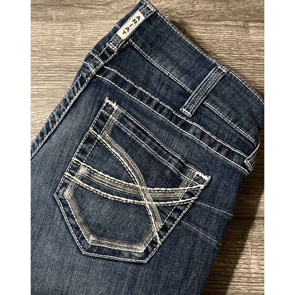 Ariat R.E.A.L. Women's Stretch Ivy Mid Rise Straight Leg Jeans SZ 29S (30x31)